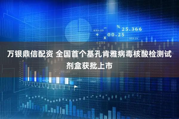 万银鼎信配资 全国首个基孔肯雅病毒核酸检测试剂盒获批上市